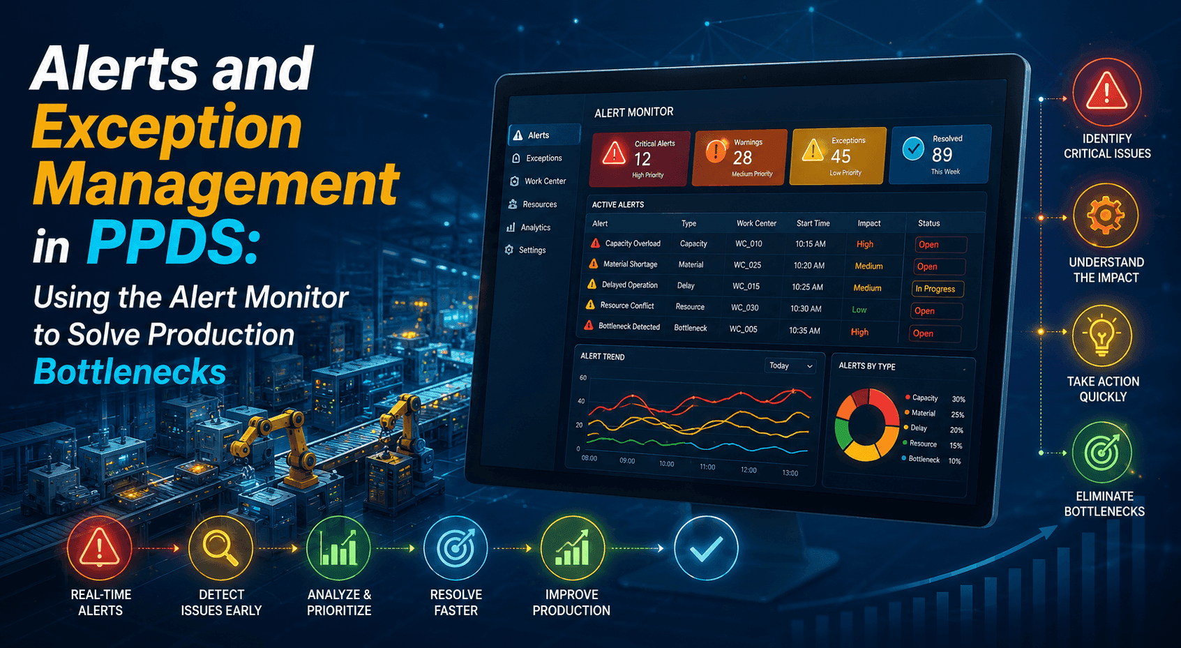 Alerts and Exception Management in SAP PPDS: Using the Alert Monitor to Solve Production Bottlenecks