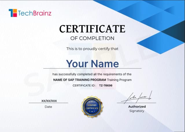 SAP Certification