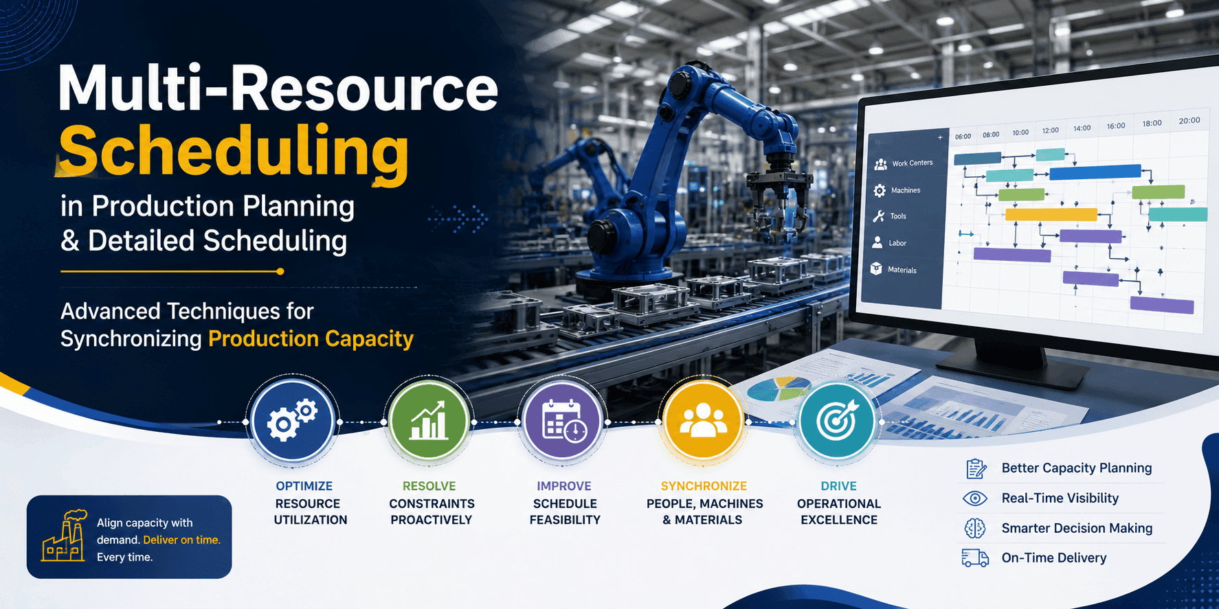 Multi-Resource Scheduling in SAP PPDS Advanced Techniques for Synchronizing Production Capacity