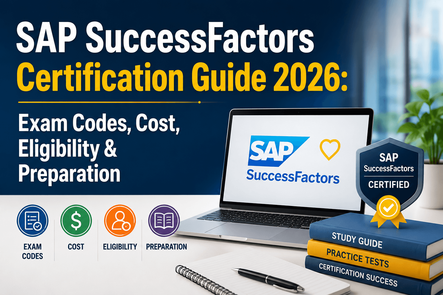 SAP SuccessFactors Certification Guide 2026: Exam Codes, Cost, Eligibility & Preparation