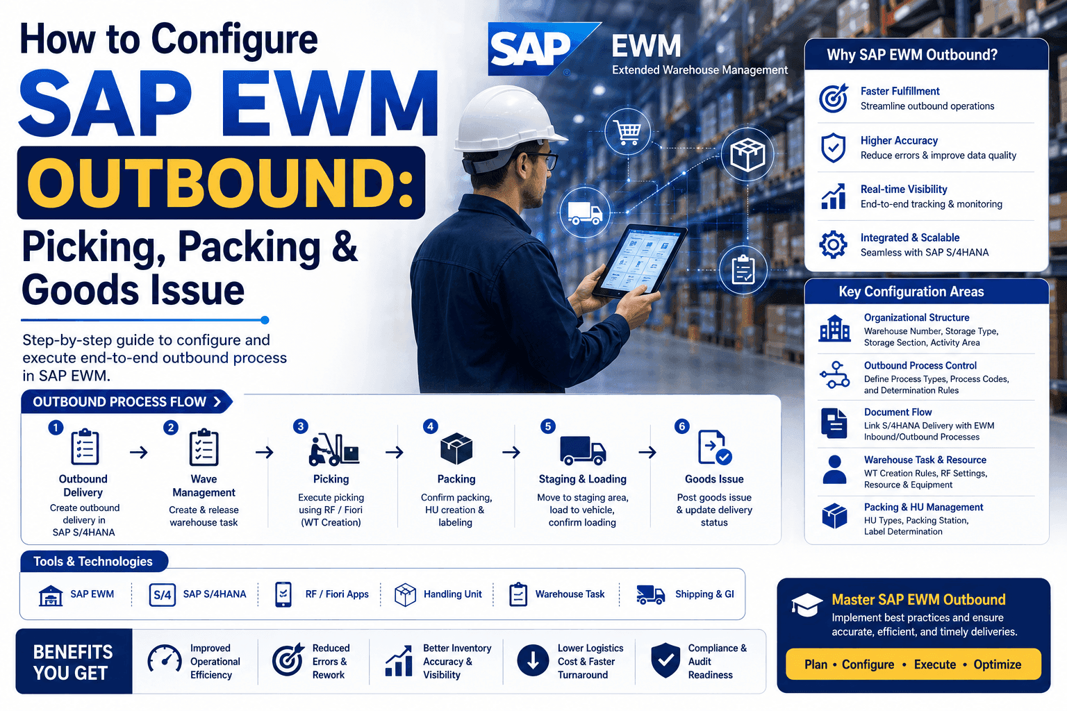 How to Configure SAP EWM Outbound: Picking, Packing & Goods Issue