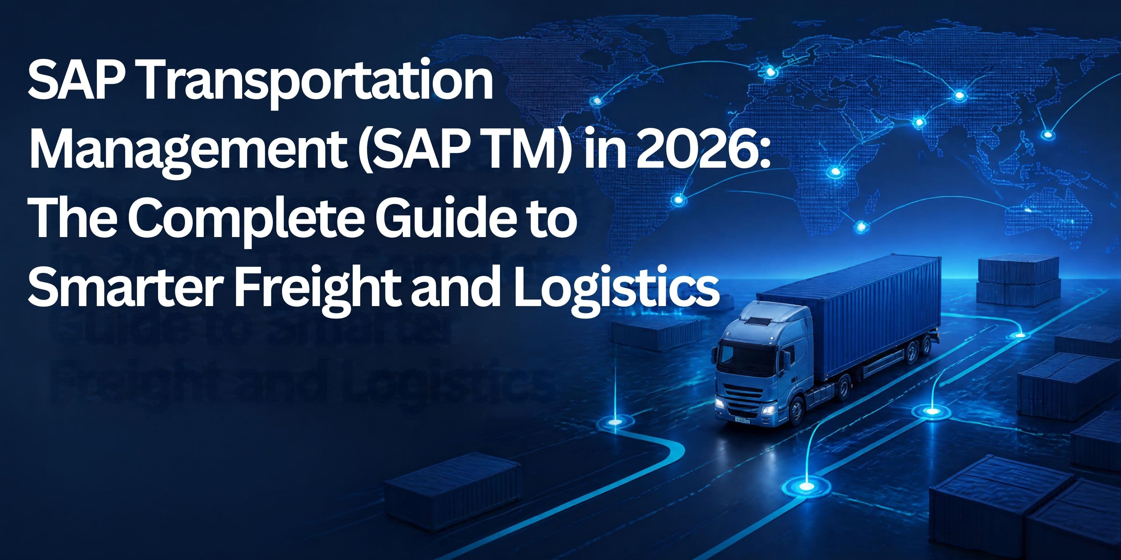 SAP Transportation Management (SAP TM) in 2026: The Complete Guide to Smarter Freight and Logistics