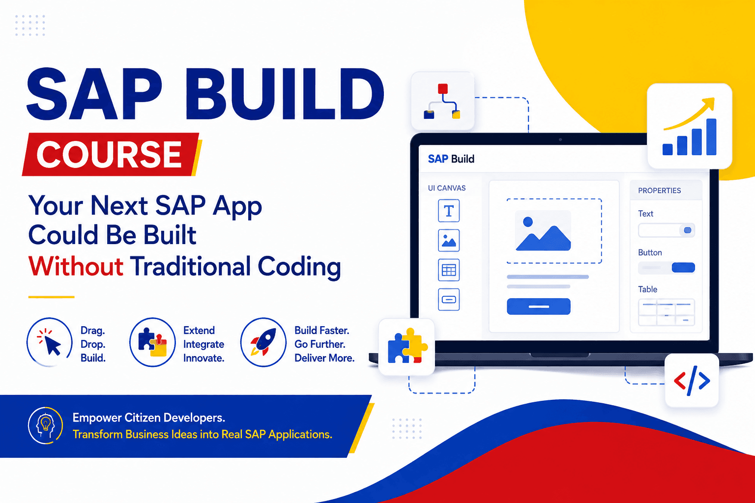 SAP Build Course: Your Next SAP App Could Be Built Without Traditional Coding