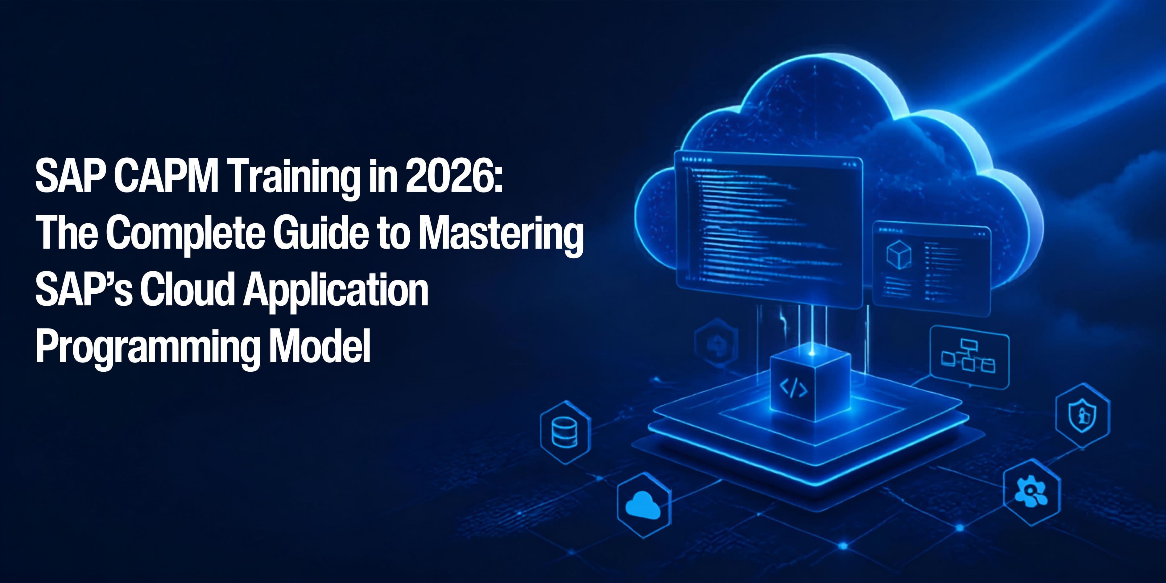 SAP CAPM Training in 2026: The Complete Guide to Mastering SAP’s Cloud Application Programming Model