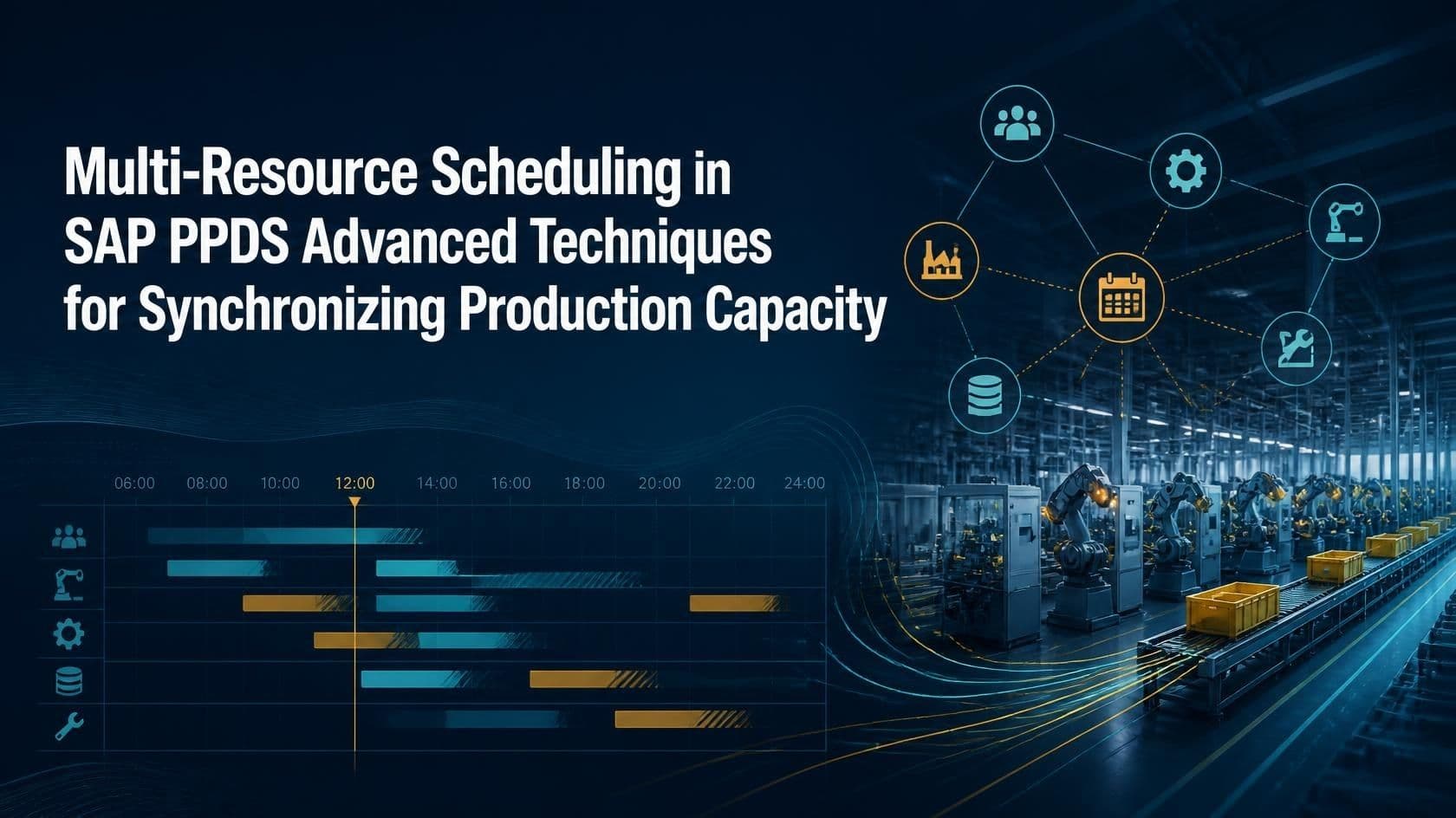 Multi-Resource Scheduling in SAP PPDS Advanced Techniques for Synchronizing Production Capacity