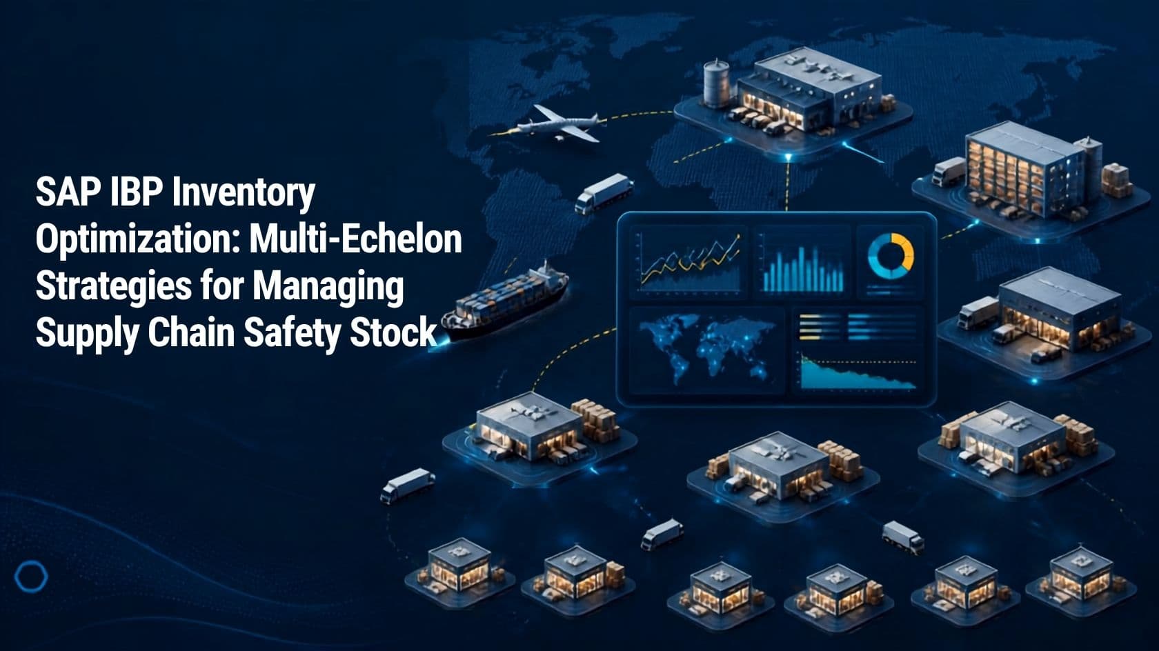 SAP IBP Inventory Optimization: Multi-Echelon Strategies for Managing Supply Chain Safety Stock