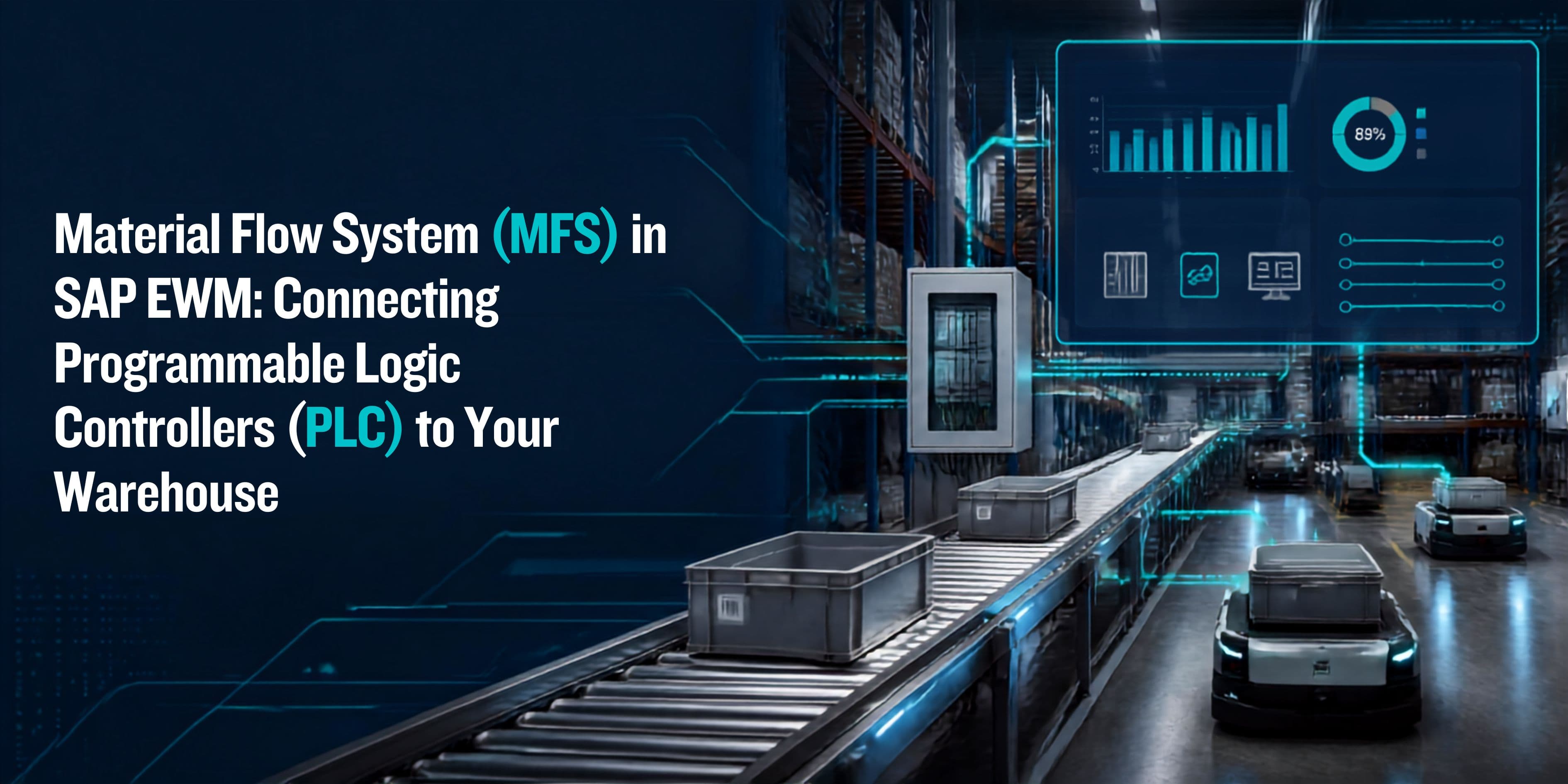 Material Flow System (MFS) in SAP EWM: Connecting Programmable Logic Controllers (PLC) to Your Warehouse