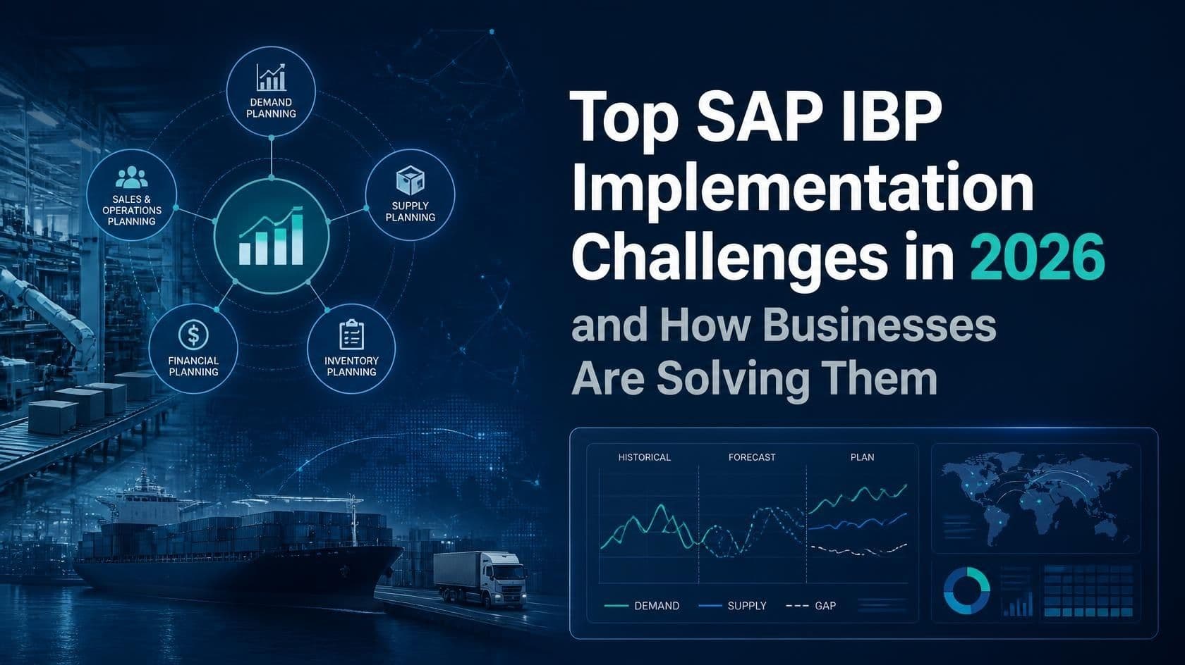 Top SAP IBP Implementation Challenges in 2026 and How Businesses Are Solving Them