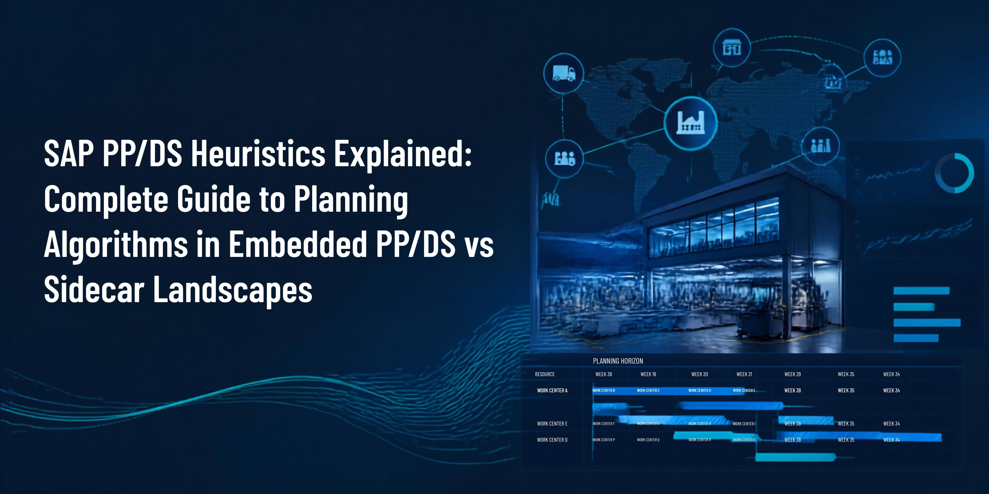 SAP PP/DS Heuristics Explained: Complete Guide to Planning Algorithms in Embedded PP/DS vs Sidecar Landscapes